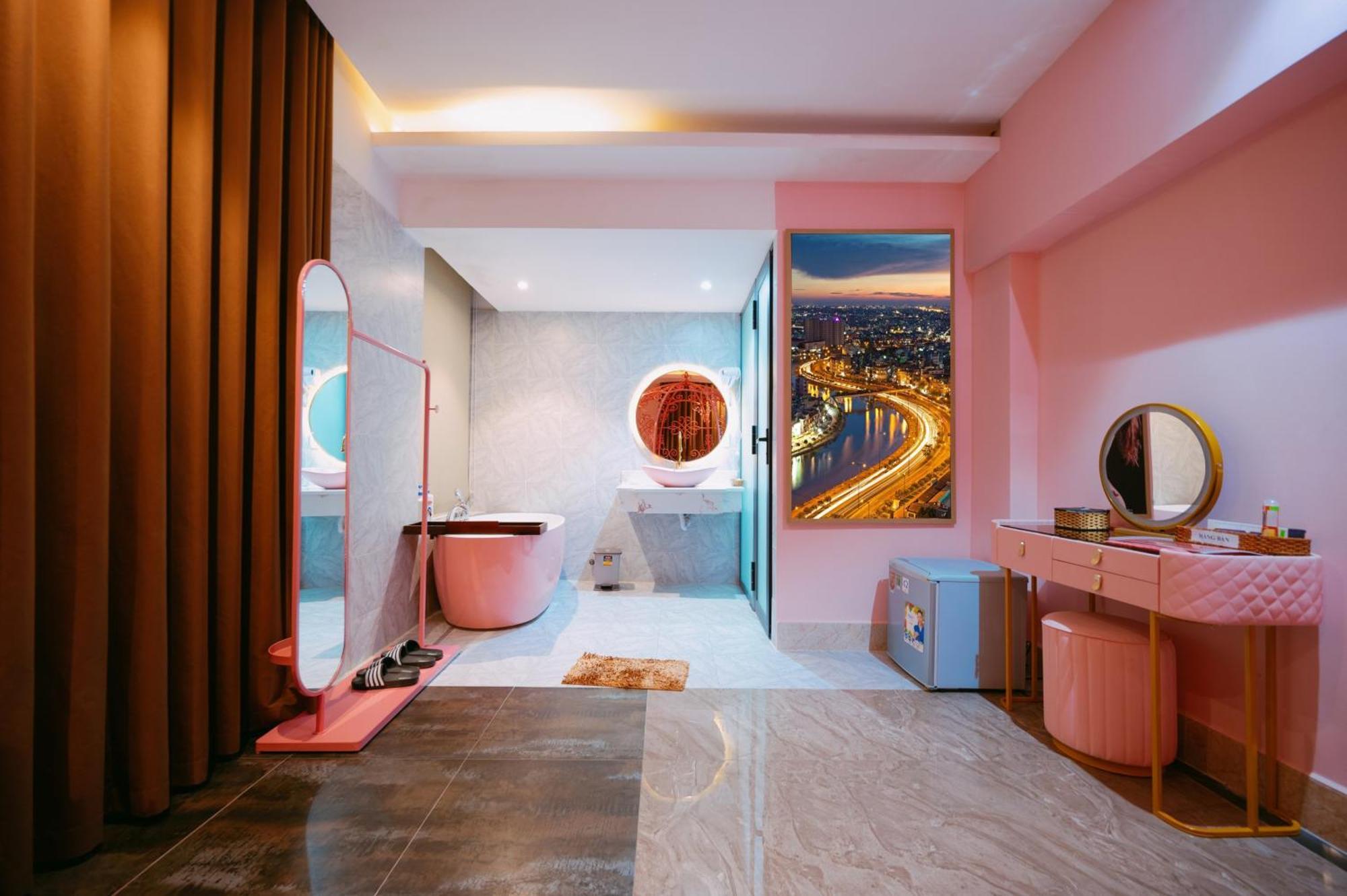 Khach San Nha Minh Hotell Cai Rang Exteriör bild