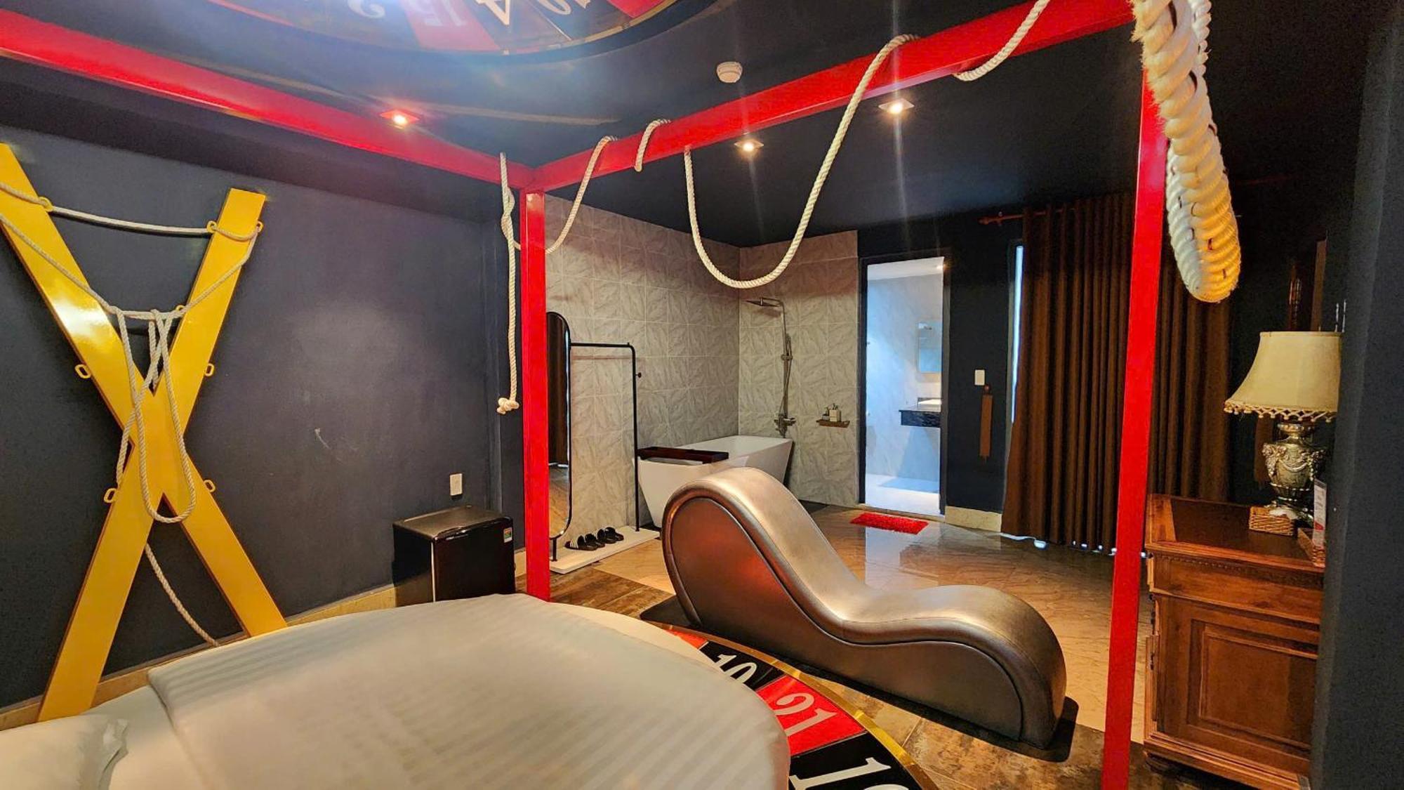 Khach San Nha Minh Hotell Cai Rang Exteriör bild