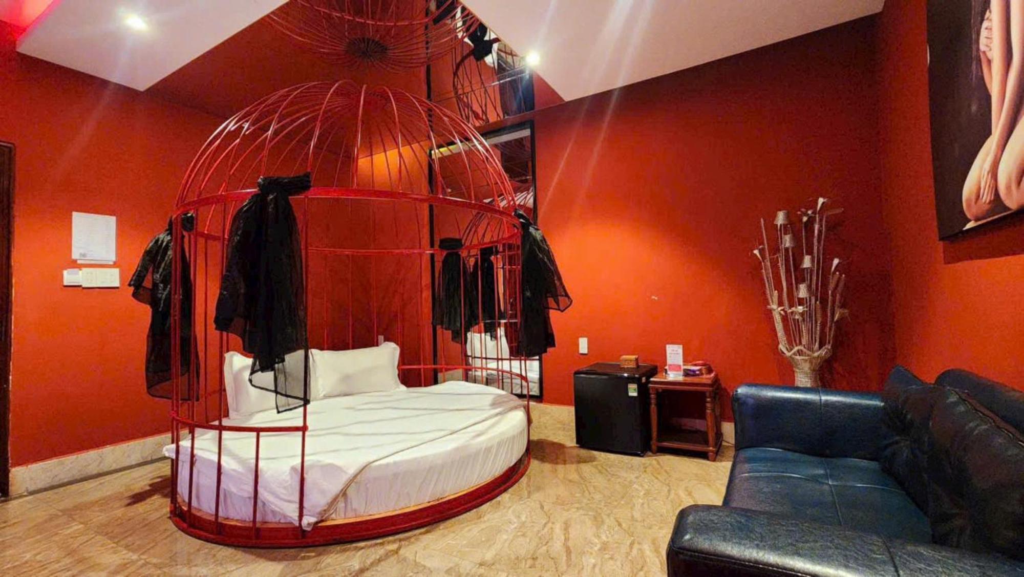 Khach San Nha Minh Hotell Cai Rang Exteriör bild